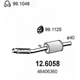 12.6058 FLESSIBILE MARMITTA...