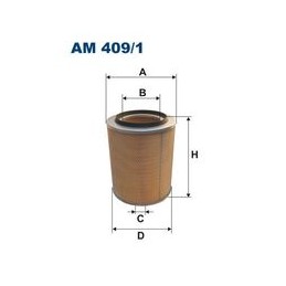 AM409/1 FILTRO ARIA IVECO...