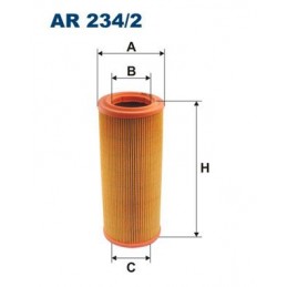 AR234/2 FILTRO ARIA FIAT...